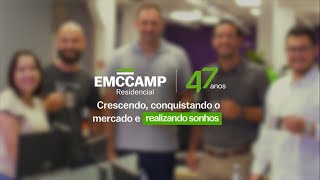 Emccamp  47 anos crescendo conquistando o mercado e realizando sonhos [upl. by Ancel]