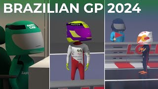 Brazilian GP 2024  Highlights  Comedy on F1 racing [upl. by Llenrad123]