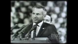 Louis Zamperini Testimony at 1958 San Francisco Billy Graham Crusade [upl. by Ahgem353]