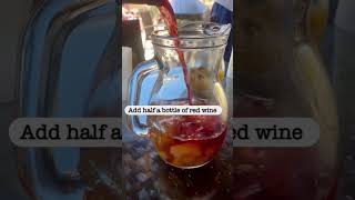 How to make Spanish Sangria tenerife sangria [upl. by Yhtir]