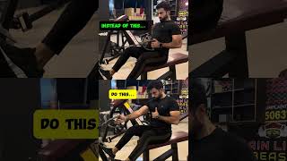 Seated back rows  correct form of back rows  wings workout gym motivation gymexercises [upl. by Vezza485]