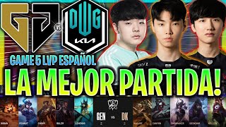 LA MEJOR PARTIDA DEL MUNDIAL  DK vs GEN GAME 5 RESUMEN CUARTOS WORLDS 2022 LVP ESPAÑOL [upl. by Brainard]