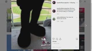 Fayetteville Woodpeckers tease their new mascot [upl. by Eastlake]