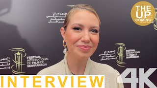 Magalie Lepine Blondeau interview at Marrakech Film Festival [upl. by Barrington124]