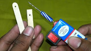 How to make drill machine at home  easy amp simply  360 DIY [upl. by Saqaw526]