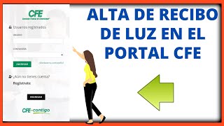 Como Dar de Alta un Recibo de Luz Para Emitir una Factura Electrónica y Pagarlo Por Internet [upl. by Eissen65]