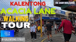 HD WALKING TOUR  KALENTONG TO ACACIA LANEMANDALUYONG CITY 🇵🇭 [upl. by Siger]