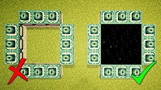 COMO HACER UN PORTAL AL END EN MINECRAFT  MINECRAFT SURVIVAL [upl. by Aicyle]