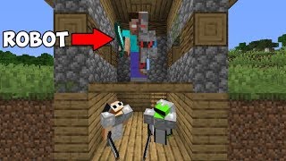 2 Minecraft Speedrunners VS Terminator [upl. by Notgnihsaw]