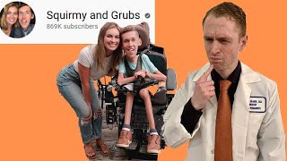 Neurologist Analyzes Squirmy and Grubs Spinal muscular Atrophy Shanes Treatment Fake Channel [upl. by Emrich277]