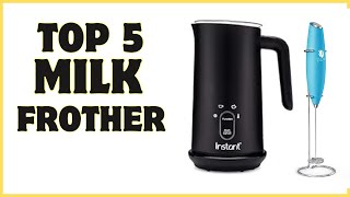 TOP 5 Best Milk Frother Review । Today’s Top Picks [upl. by Monda212]