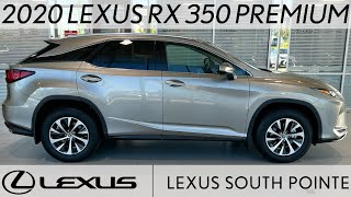 2020 Lexus RX 350 Premium Package L240764A  Full Review and Walk Around [upl. by Venn]