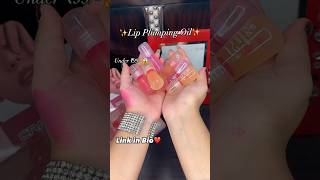 Lip plumping oil 💋♥️😘 cash on delivery ₹ 199 💃abhi order kre whatsapp nmbr7982949978 viralvideo [upl. by Drahsir]