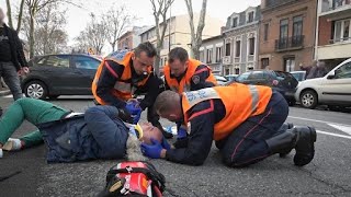 Le quotidien des pompiers de Toulouse [upl. by Ttereve]