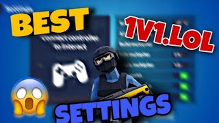 The BEST Settings and BINDS for 1v1LOL Controller 🎯Piece control🧩 [upl. by Thorlay153]