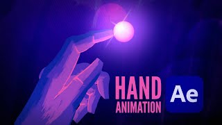 Hand Finger Rigging amp Animation in AFTER EFFECTS  Without using any PLUGINS [upl. by Alleunam873]