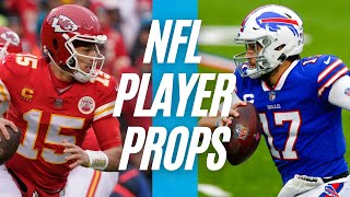 Best CHIEFS vs BILLS NFL Player Props for Divisional Round Playoffs  NFL Prop Bets Today [upl. by Ponce]