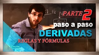 DERIVADAS Las Famosas Reglas EXPLICADAS [upl. by Enirroc]