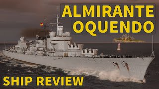 Almirante Oquendo  Dockyard T9 Spanish Cruiser  World of Warships [upl. by Geldens343]