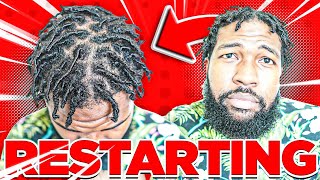 Restarting My Starter Locs  Fix This Before Its Too Late  JET Loc Journey [upl. by Roberts]