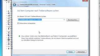 DE  TK5000  Installation  USB Treiber Win 7 64BIT [upl. by Anehsak397]