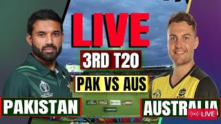 🔴 Live  Pakistan vs Australia 3rd T20 Match 2024  Pak vs Aus 3rd T20 Watch Live Score Commentary [upl. by Ecam]