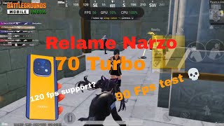 Reame Narzo 70 Turbo 🔥 bgmi test ✅  best gaming 🤯 device for compitetive   😱 Buy or not [upl. by Grosvenor]