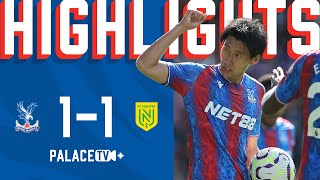 Daichi Kamada SCORES  Preseason Highlights  Crystal Palace 11 FC Nantes [upl. by Norit]