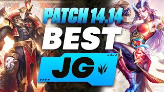 The BEST Junglers For All Ranks On Patch 1414  Season 14 Tier List League of Legends [upl. by Fechter237]