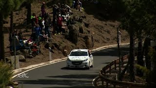 FIA ERC  40 Rally Islas Canarias El Corte Inglés  Highlights LEG2 ERC3 [upl. by Joab]