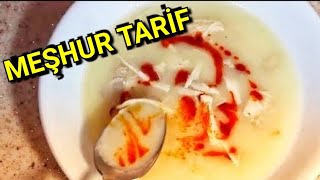 Aşçıların Meşhur Tavuklu Yalancı İşkembe Çorbası Tarifi  Tavuklu Paça Çorbası [upl. by Aytak788]