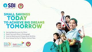 Open SBI Savings Account for Minors and secure their dreams [upl. by Joceline]