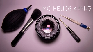 MC HELIOS 44M5 Сборка объектива [upl. by Najram]