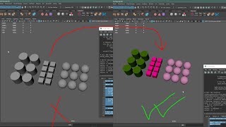 Assign Random Colors to Objects in Maya Using Python [upl. by Wexler]