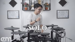 JENNIE  SOLO  Drum Cover by Erza Mallenthinno [upl. by Ynnad]