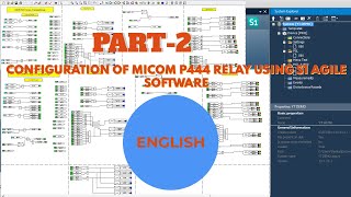 Part2 MICOM P444 Relay Configuration  How to Create PSL in MICOM Relay  Step by Step PSL [upl. by Aubrey]