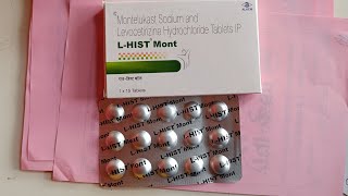 L hist mont tablet uses in hindi  l hist mont tablet Hindi uses  allergy ki tablet  allergy [upl. by Nevet]