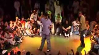 Salah VS Blade  Popping Battle  Semi Final of IBE 2005 [upl. by Traggat]