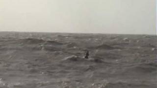 Insane Kiteboarders jump over Worthing pier [upl. by Rimahs]