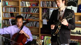 YoYo Ma Edgar Meyer Chris Thile And Stuart Duncan NPR Music Tiny Desk Concert [upl. by Anirrok]