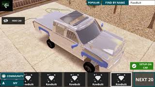 How to build a truck in lowrider comeback 2 [upl. by Suk]