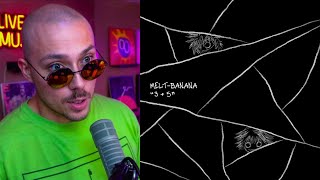 Anthony Fantano Reaction to Melt Banana  3  5  theneedledrop [upl. by Sirref]