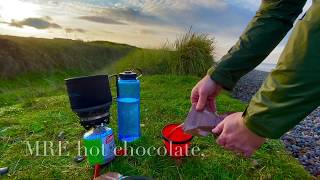 October Wildcamp on Skelding hill on the North Norfolk Coast in the Helm 1 Tent [upl. by Otxilac603]