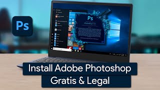 Cara Download Adobe Photoshop di Laptop [upl. by Gratt]