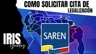 CITAS PARA LEGALIZAR EN VENEZUELA PASO A PASO CREA O RECUPERA TU USUARIO SAREN TRUCOS DE PAGINA [upl. by Miles569]