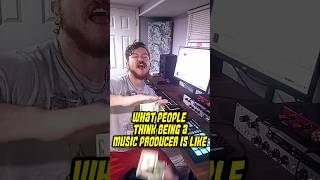 What people think being a music producer is like vsdj musicproduction techno [upl. by Bouchier]