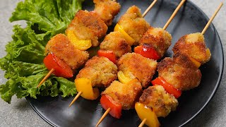 chicken shashlik recipe  chicken shashlik sticks  shashlik recipe chicken [upl. by Chavaree]