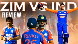 ZIM vs IND India Dominates with Stellar Batting and Bowling Performance in 2nd T20I Kaushiknc [upl. by Eixela600]