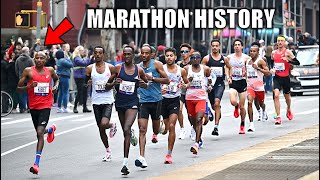 The 2023 New York City Marathon Was Insane Records Broken [upl. by Llenrod]