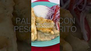 Cómo preparar pallares con pescado frito [upl. by Ilrahs]